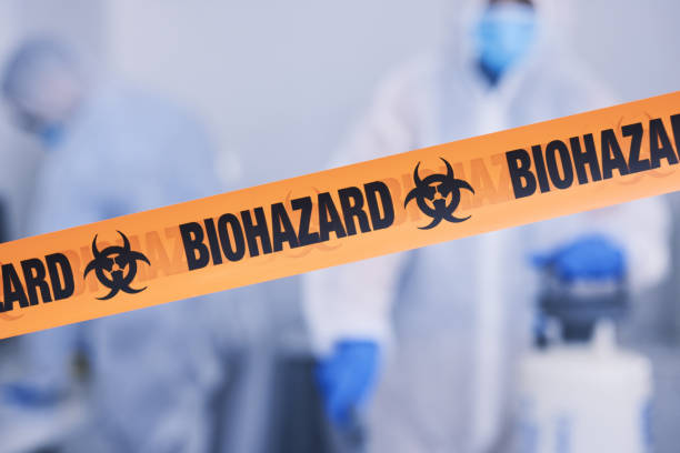 Professional Infectious Disease Decontamination technician working in Bartlett, TX